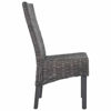 Picture of Dining Rattan Wooden Chairs MW - 2 pc Brown