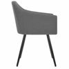 Picture of Fabric Dining Chairs - 2 pc L Gray