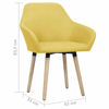 Picture of Fabric Dining Chairs - 2 pc Yellow