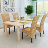 Picture of Dining Rattan Wooden Chairs SMW - 4 pc