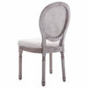 Picture of Fabric Dining Chairs - 4 pc Cream