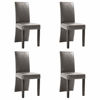 Picture of Dining Chairs - 4 pc Gray