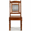 Picture of Wooden Dining Chairs - 4 pc Brown
