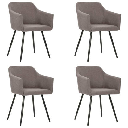 Picture of Fabric Dining Chairs - 4 pc T