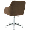 Picture of Dining Fabric Chair - 1 pc Brown