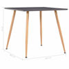 Picture of MDF Dining Table 32" - Gray