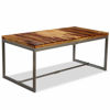 Picture of Steel and Wood Dining Table 71" SSW