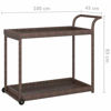 Picture of Mobil Rattan 2Tier Cart 39" - Brown