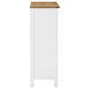 Picture of Wooden Wine Rack Cabinet with Drawers 28" SOW - White