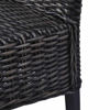 Picture of Dining Rattan Wooden Chairs MW - 2 pc Black