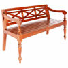 Picture of Mahogany Wood Bench - Brown