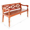 Picture of Mahogany Wood Bench - Brown