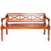 Picture of Mahogany Wood Bench - Brown