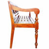 Picture of Mahogany Wood Bench - Brown