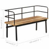 Picture of Hallway Wooden Bench 47" SMW