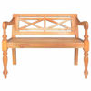 Picture of Mahogany Wood Bench - Brown