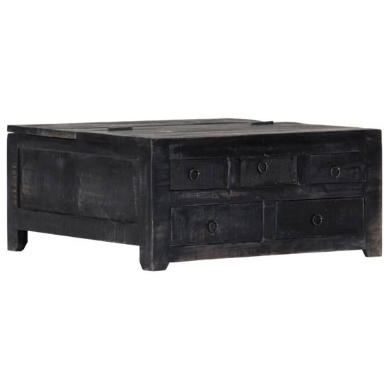 Picture of Wooden Coffee Table with Drawers 26"