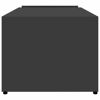 Picture of Living Room Coffee Table with Storage 35"- Gray