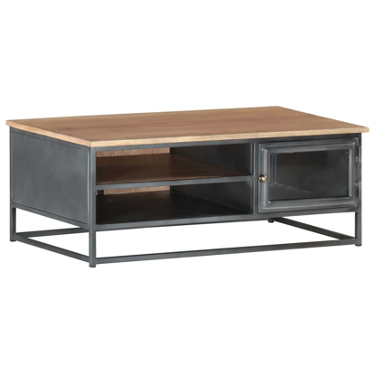 Picture of Living Room Coffee Table with Storage 35" - Gray