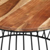 Picture of Wooden Round Coffee Table 27" - SAW