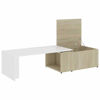 Picture of Living Room Coffee Table 59" with Storage - 2Tone