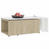 Picture of Living Room Coffee Table 59" with Storage - 2Tone