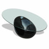 Picture of High Gloss Glass Coffee Table 45" - Black