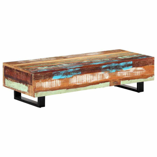 Picture of Accent Wood and Steel Coffee Table 47"