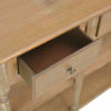 Picture of Rustic Accent Hallway Console Table with Drawers and Shelves 47"