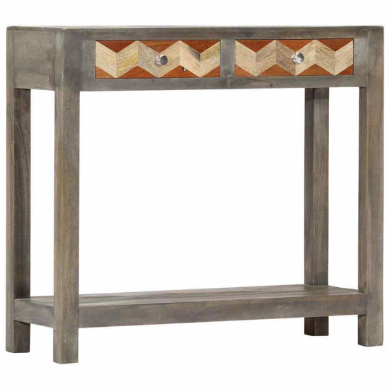 Picture of Rustic Wooden Accent Hallway Console Table 43" - Gray