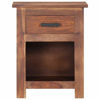 Picture of Bedroom Wooden Nightstand Cabinet 16" - SSW