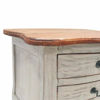 Picture of Bedroom Wooden Nightstand Cabinet 19" - SRW