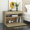 Picture of Wooden Bedroom Nightstand with LED 24" - 2 pc