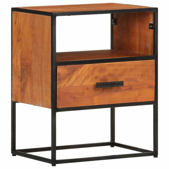 Picture of Wooden Bedsite Nightstand Cabinet 16" - SAW