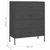 Picture of Sideboard Chest Storage Cabinet 31" - An
