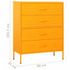 Picture of Sideboard Chest Storage Cabinet 31" - M Yellow