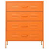 Picture of Sideboard Chest Storage Cabinet 31" - Orange