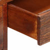 Picture of Wooden Home Office Leather Desk with Drawers 46"