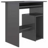 Picture of Contemporary Home Desk High Gloss 32" - Gray