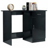 Picture of Contemporary Home Desk High Gloss 39" - Black