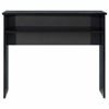 Picture of Contemporary Home Desk High Gloss 35" - Black