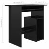 Picture of Contemporary Home Desk High Gloss 32" - Black