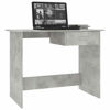 Picture of Wooden Computer Desk with Drawer 39" - C Gray