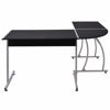 Picture of Corner L-Shaped Desk 60" - Black