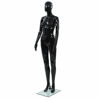 Picture of Retail Full Body Female Mannequin 5.7' - Glossy Black