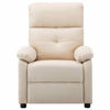 Picture of Living Room Fabric Electric Recliner Massage Chair - Cream