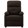 Picture of Living Room Fabric Electric Recliner Massage Chair - D Brown