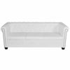 Picture of Faux Leather Sofa Sets - White