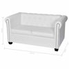 Picture of Faux Leather Sofa Sets - White