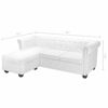 Picture of Living Room Artificial Leather Sofa 79" - White